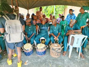 CULTURAL DISPLAY AT DAY ONE OF THE 38TH SAGAMU DAY ANNIVERSARY