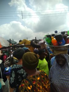 Commuters and Transport Workers Lament Traffic Congestion at Awolowo Market, Sagamu