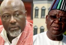 Melaye, Ortom clash at PDP meeting over ex-governor’s support for Tinubu (Video)