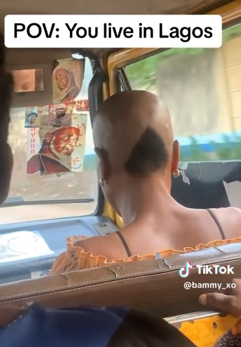 "Avatar don change direction"— online users react to video of woman rocking a unique haircut