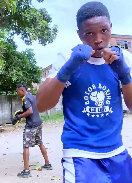 "All my opponents are not in my level, they are weak and know nothing about boxing" – 16 years old boxer brags as he challenges older counterparts on May 1st show