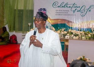 Family, Friends Eulogize Late High Chief Olubayode Omololu Oluwole at Night of Tribute