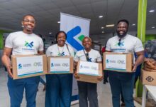 Financial Institution, Lagos Food Bank Donate Food Items to 300 Vulnerable Families