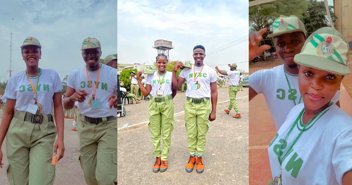 Couple Overjoyed As They Land In The Same NYSC Camp (VIDEO)