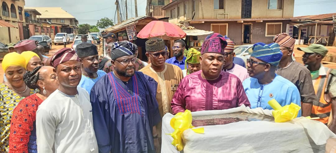 Governor Dapo Abiodun Commissions Awosanya Street Road in Ajaka, Sagamu