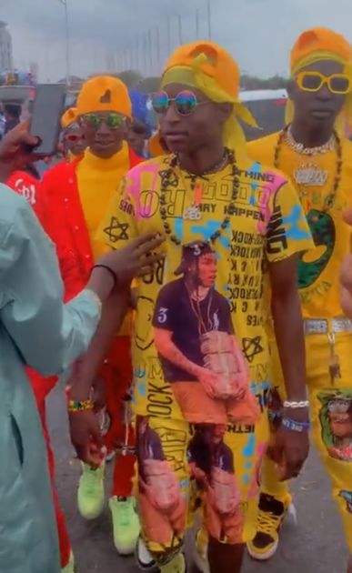 Hausa big boys storm the street in style with catchy outfits (VIDEO)