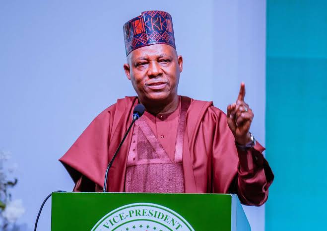 VP Shettima Calls on African Nations to Unite Against Climate Change