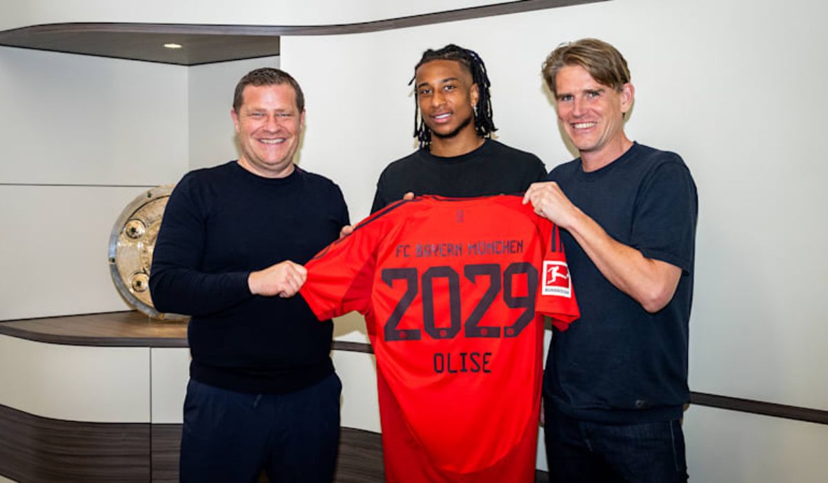 Michael Olise officially joins Bayern Munich on a five-year deal