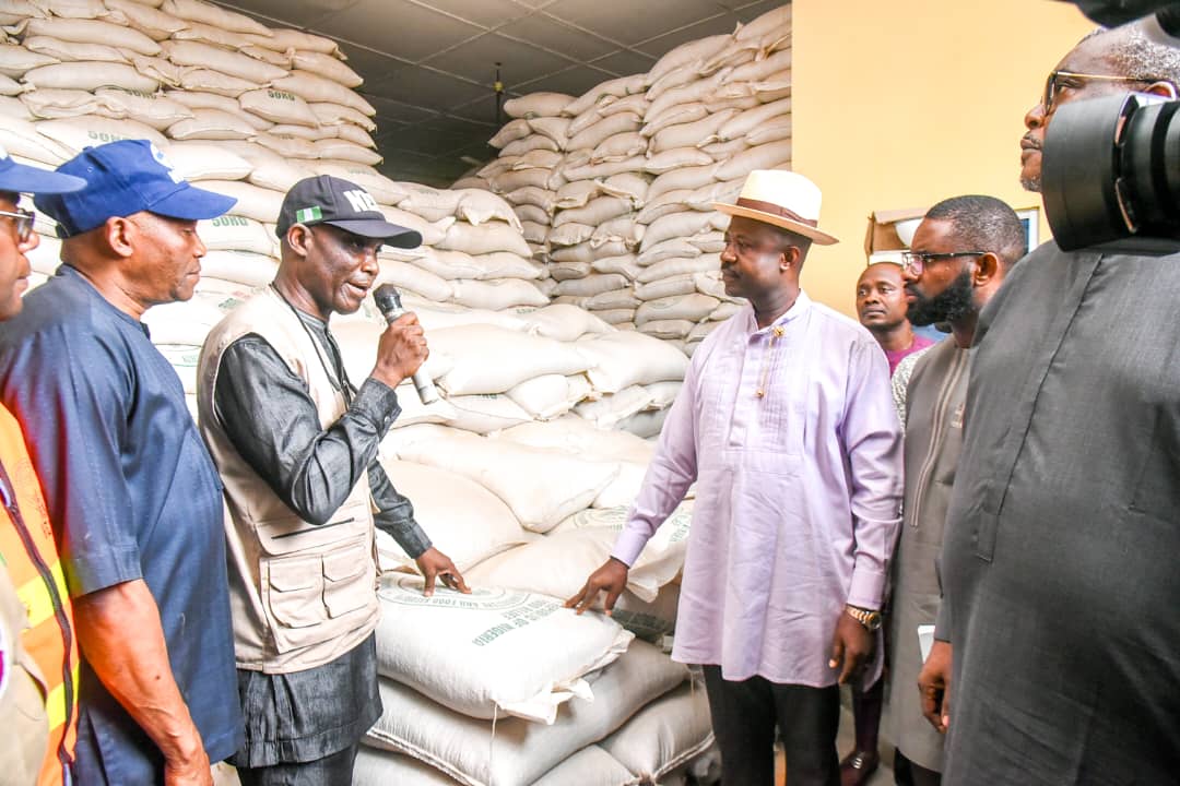 Rivers Gov’t Receives 21,650 Bags of Grains Under Presidential Food Palliative Initiative