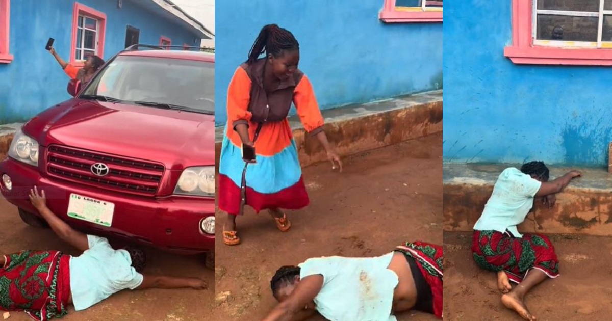 Heartwarming Moment Man Shares His Elder Sister's Ecstatic Reaction As He Gifts Her A Brand-New SUV (VIDEO)