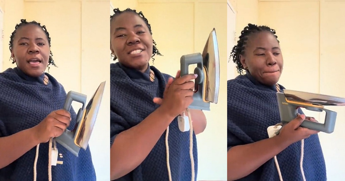 Woman Praises Durable 20-Year-Old Iron Used from Her Boarding School Days Till Date (VIDEO)