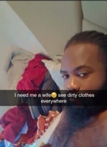 "You need a m@id not a wife"– Man announces his urgent need for a wife as he flaunts d!rty laundry (VIDEO)