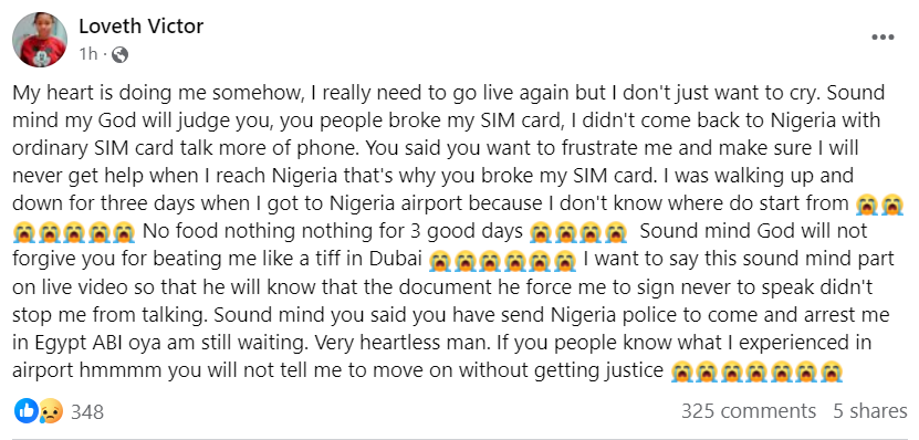 Digital W!tch, Angela Nwosu's former househelp opens up that the husband allǝgedly always be@t her up like a th!ef