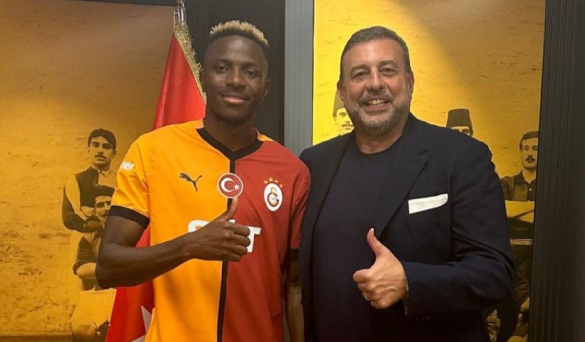 Galatasaray President backs Victor Osimhen to fulfil expectations at the club