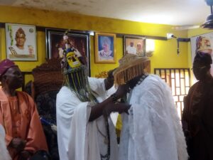 Radanuwa Of Idado Installs High Chief Idowu Abiodun Safiu As Aro of Idado Kingdom