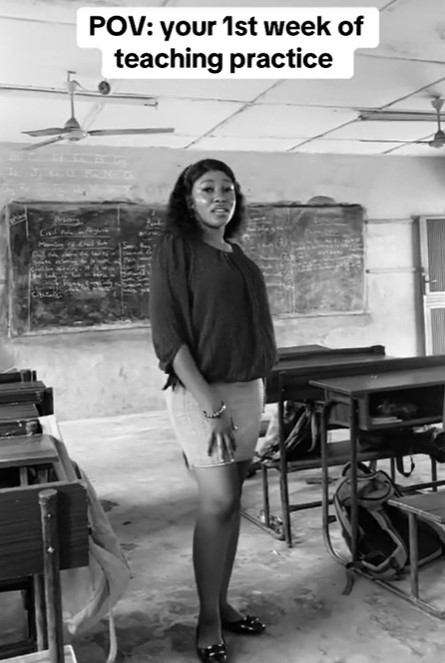 "My head won bl0w" – Student teacher shares her first experience in a public primary school (VIDEO)