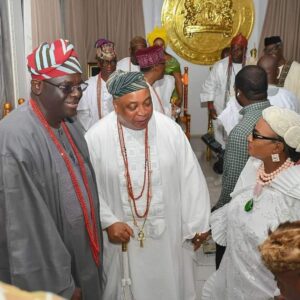 Picture & personality story: HRM Kabiyesi Alayeluwa Oba Akarigbo Attends Commissioning Of Oduduwa House In Ile-Ife, Osun State