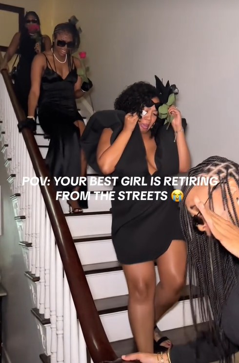 "R!P to the Streets" – Friends Bid Farewell to Bride's Single Life, Sp@rks Drama and Laughter (WATCH)