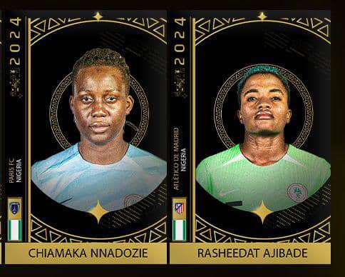 Ajibade, Nnadozie Shortlisted for 2024 CAF Women’s Player of the Year