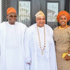 Akarigbo of Remoland Hosts Royal Wedding Reception for Mrs Oludoyin & Mr Fatai Folarin